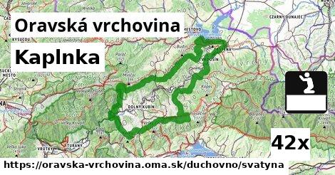 Kaplnka, Oravská vrchovina