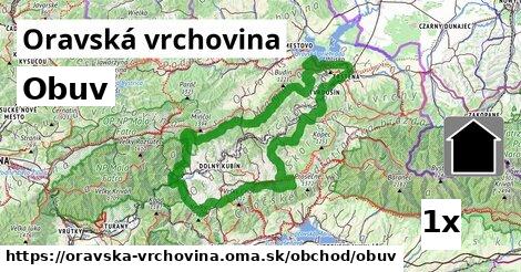 Obuv, Oravská vrchovina