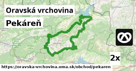 Pekáreň, Oravská vrchovina