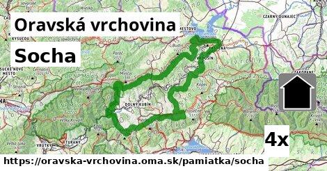 Socha, Oravská vrchovina