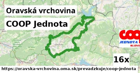 COOP Jednota, Oravská vrchovina