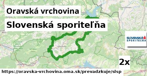 Slovenská sporiteľňa, Oravská vrchovina