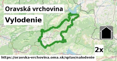 Vylodenie, Oravská vrchovina