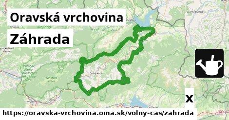 Záhrada, Oravská vrchovina