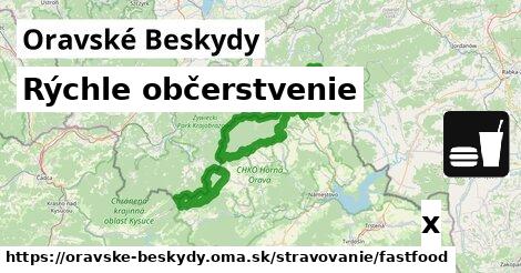 Všetky body v Oravské Beskydy