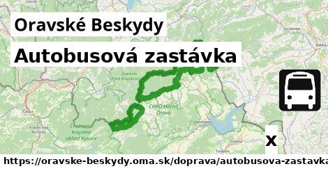 Autobusová zastávka, Oravské Beskydy