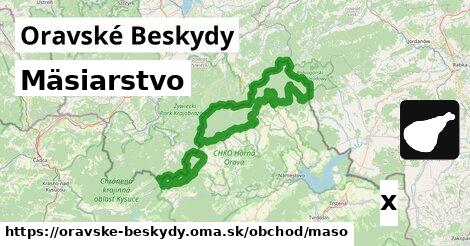 Mäsiarstvo, Oravské Beskydy