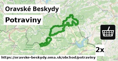 Potraviny, Oravské Beskydy