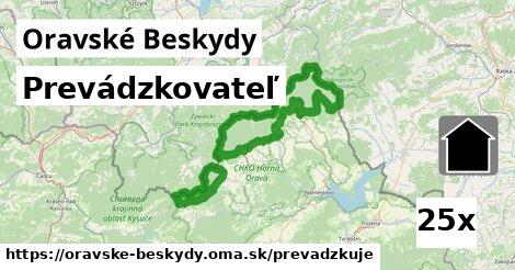 prevádzkovateľ v Oravské Beskydy