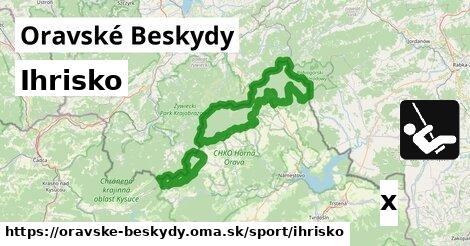 Ihrisko, Oravské Beskydy