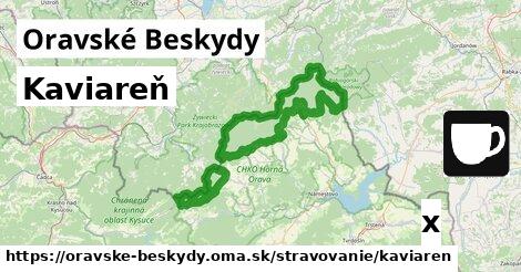 Kaviareň, Oravské Beskydy