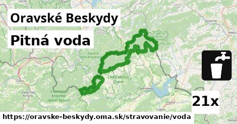 Pitná voda, Oravské Beskydy