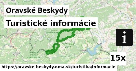 Turistické informácie, Oravské Beskydy
