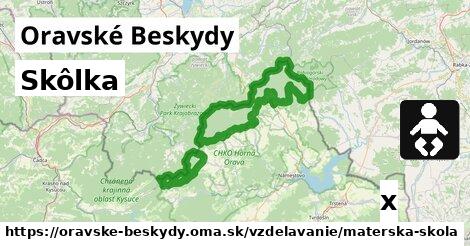 Skôlka, Oravské Beskydy