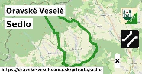 Sedlo, Oravské Veselé