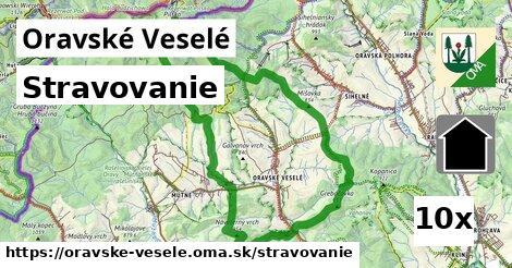 stravovanie v Oravské Veselé