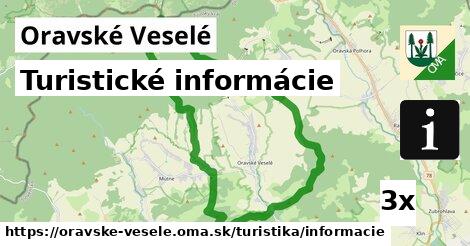 Turistické informácie, Oravské Veselé