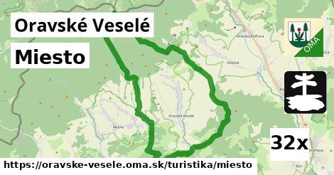 Miesto, Oravské Veselé