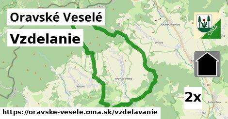 vzdelanie v Oravské Veselé