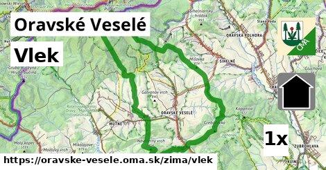 Vlek, Oravské Veselé