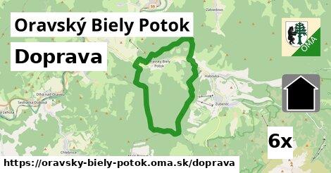 doprava v Oravský Biely Potok