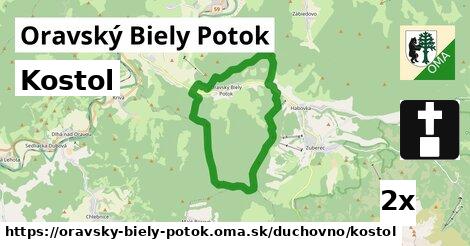 Kostol, Oravský Biely Potok