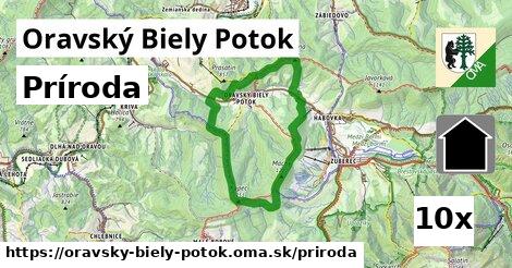 príroda v Oravský Biely Potok