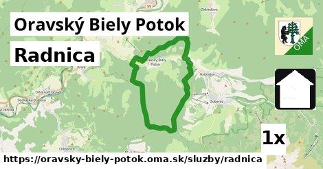 Radnica, Oravský Biely Potok