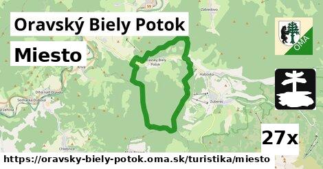 Miesto, Oravský Biely Potok