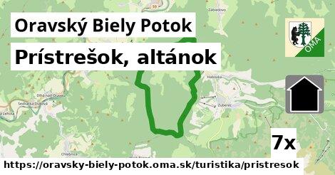 Prístrešok, altánok, Oravský Biely Potok