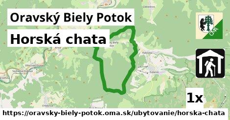 Horská chata, Oravský Biely Potok