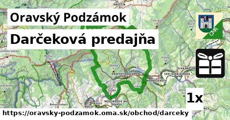 darčeková predajňa v Oravský Podzámok
