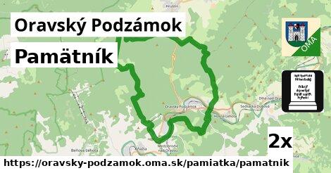 Pamätník, Oravský Podzámok