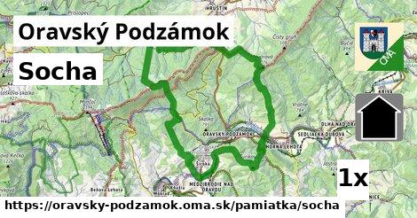 socha v Oravský Podzámok