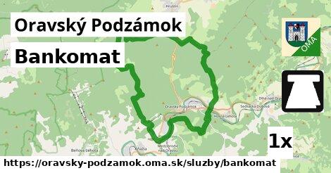 Bankomat, Oravský Podzámok