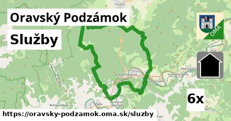 služby v Oravský Podzámok