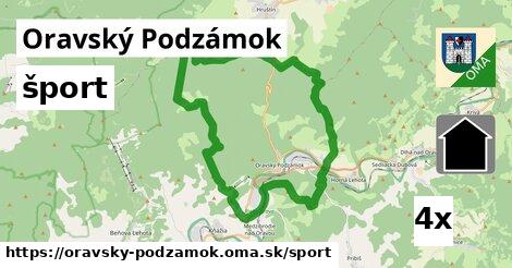 šport v Oravský Podzámok