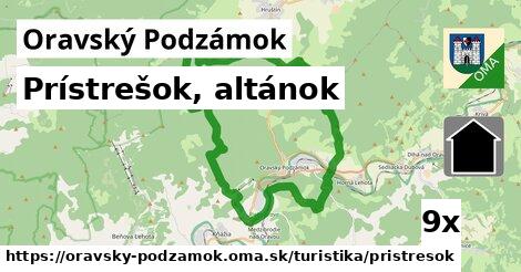 Prístrešok, altánok, Oravský Podzámok