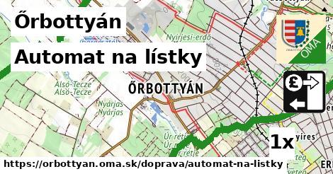 Automat na lístky, Őrbottyán