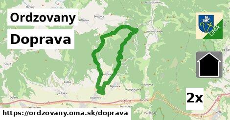 doprava v Ordzovany