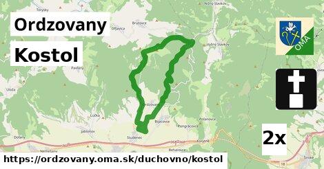 Kostol, Ordzovany