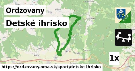 Detské ihrisko, Ordzovany