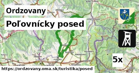 Poľovnícky posed, Ordzovany