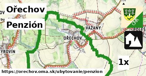 penzión v Ořechov