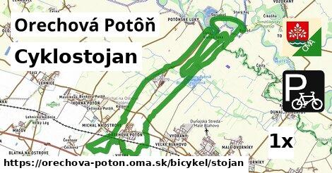 Cyklostojan, Orechová Potôň