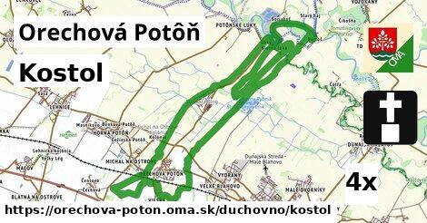 Kostol, Orechová Potôň