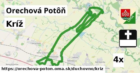 Kríž, Orechová Potôň