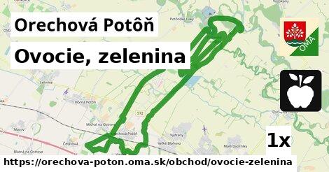 Ovocie, zelenina, Orechová Potôň