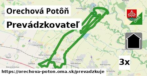 prevádzkovateľ v Orechová Potôň