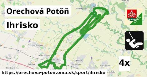 Ihrisko, Orechová Potôň